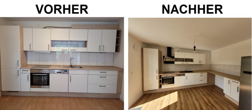 Küchenmontage in Osnabrück Bilder von der Küchenmontage