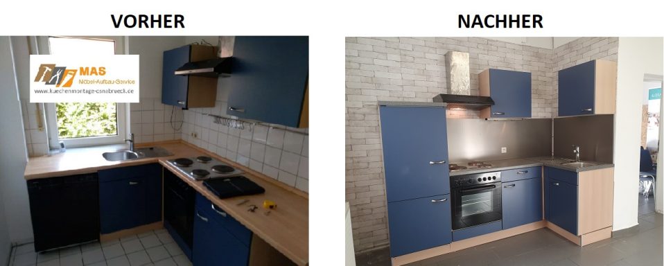 Küchenumzug von Westercappeln nach Osnabrück Küchenmontage Osnabrück